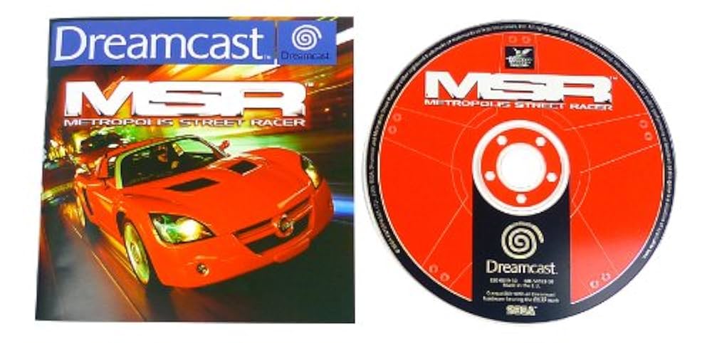 Sega Dreamcast MSR Metropolis Street Racer NEW LOOSE DISC +